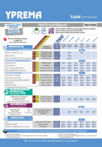 Tarif Yprema